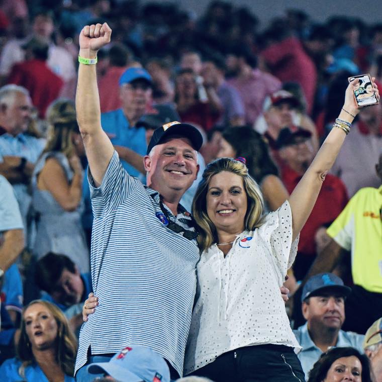 Derek & Mary Moreton Ole Miss