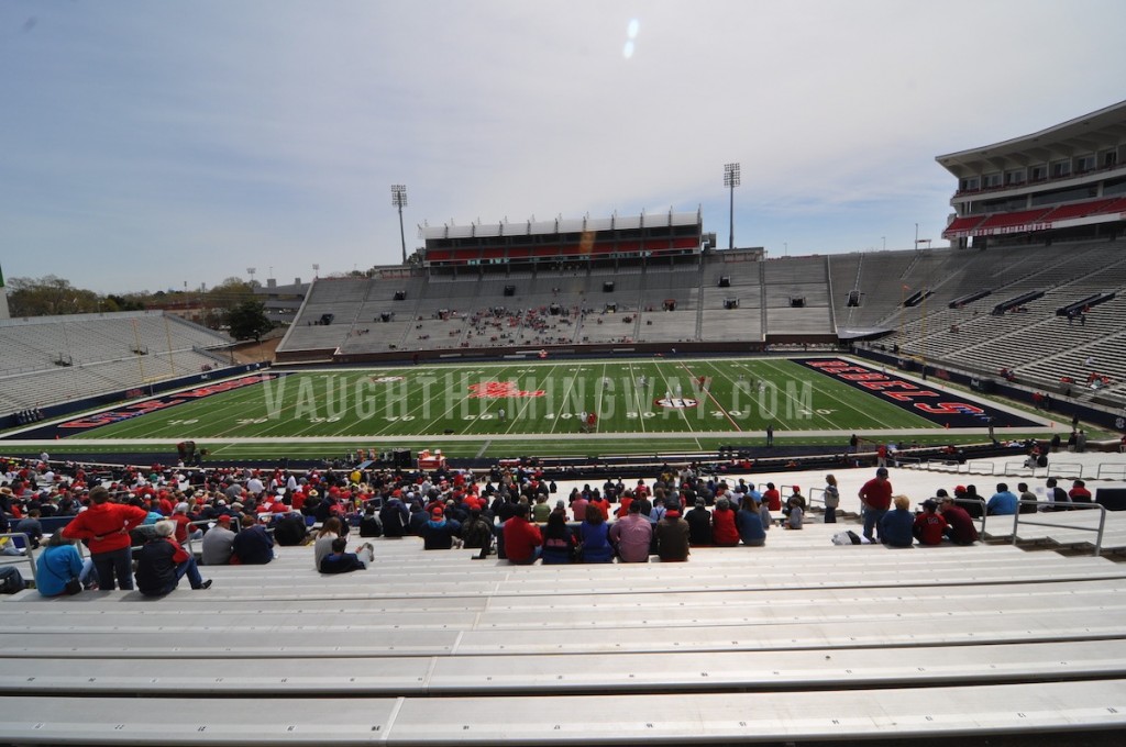 Seating Section D VaughtHemingway Stadium Ole Miss Football