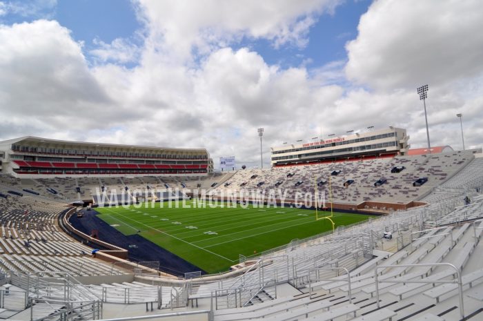 Ole Miss Rebels/Vaught-Hemingway Stadium 3D Stadium Replica - the